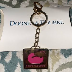 SOLD!!! RARE! EUC Dooney & Bourke Pink Duck Keycha